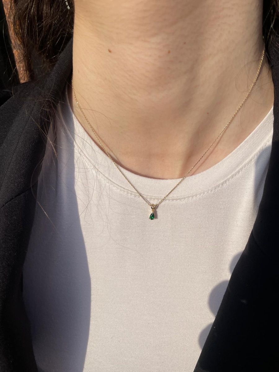 Damla Minimal Kolye