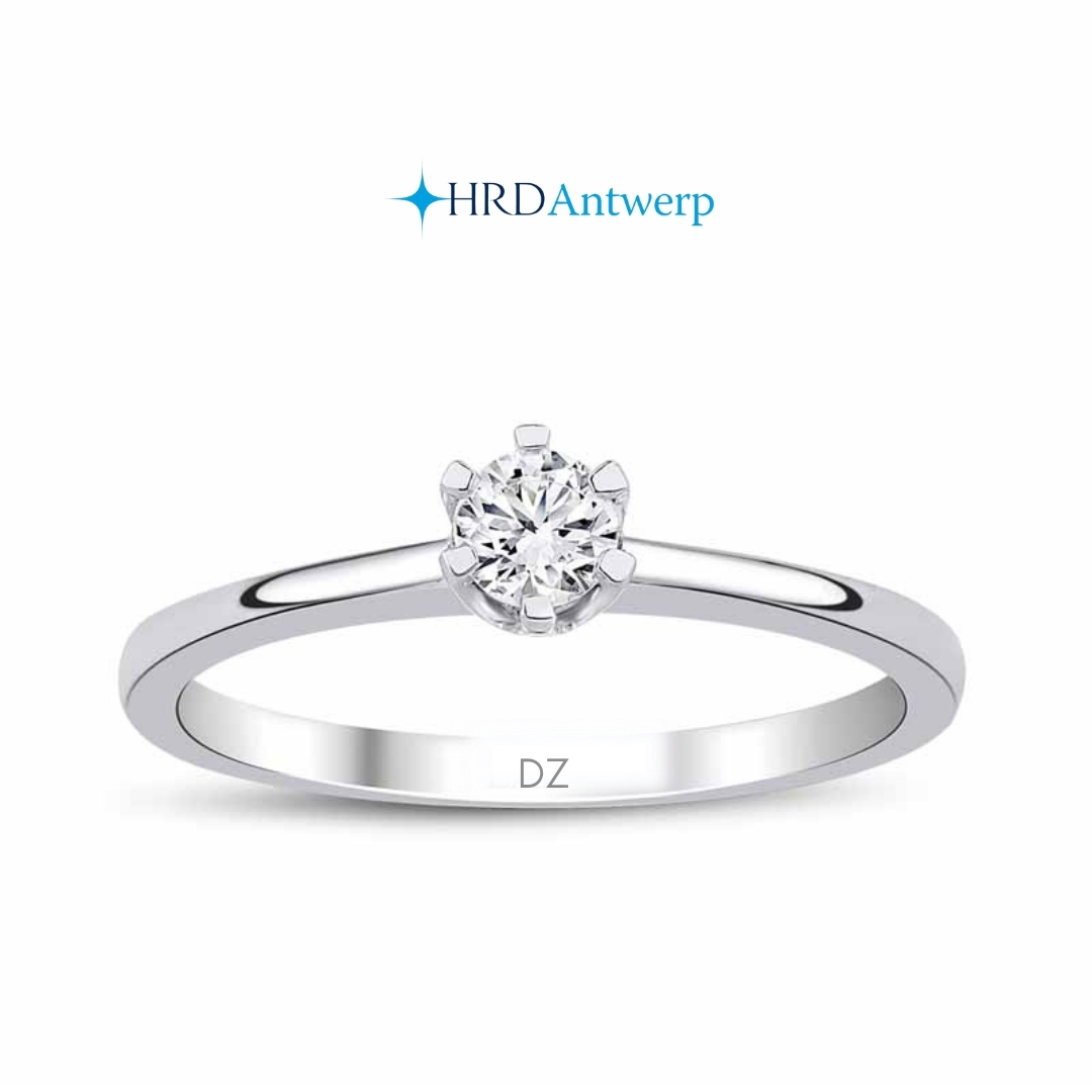 0.20 CT. G Color Pırlanta Tektaş Yüzük