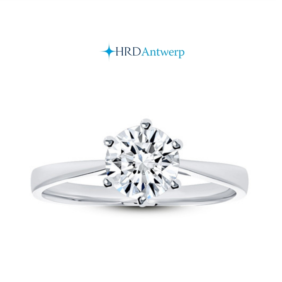 0.70 ct. F Color Pırlanta Tektaş Yüzük
