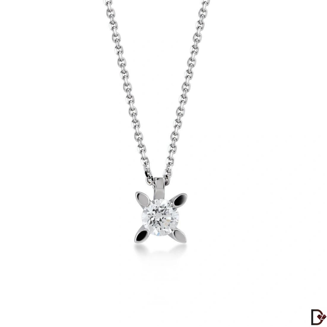 0,20 Karat Pırlanta Tektaş Kolye