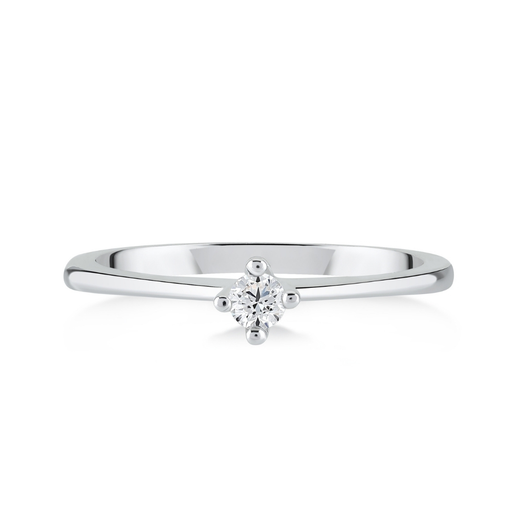 0.11 ct. Tektaş Pırlanta Yüzük