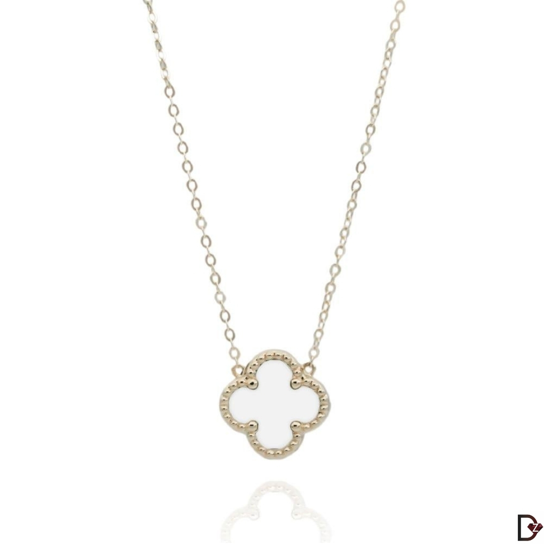 Van Cleef Yonca Kolye-Beyaz
