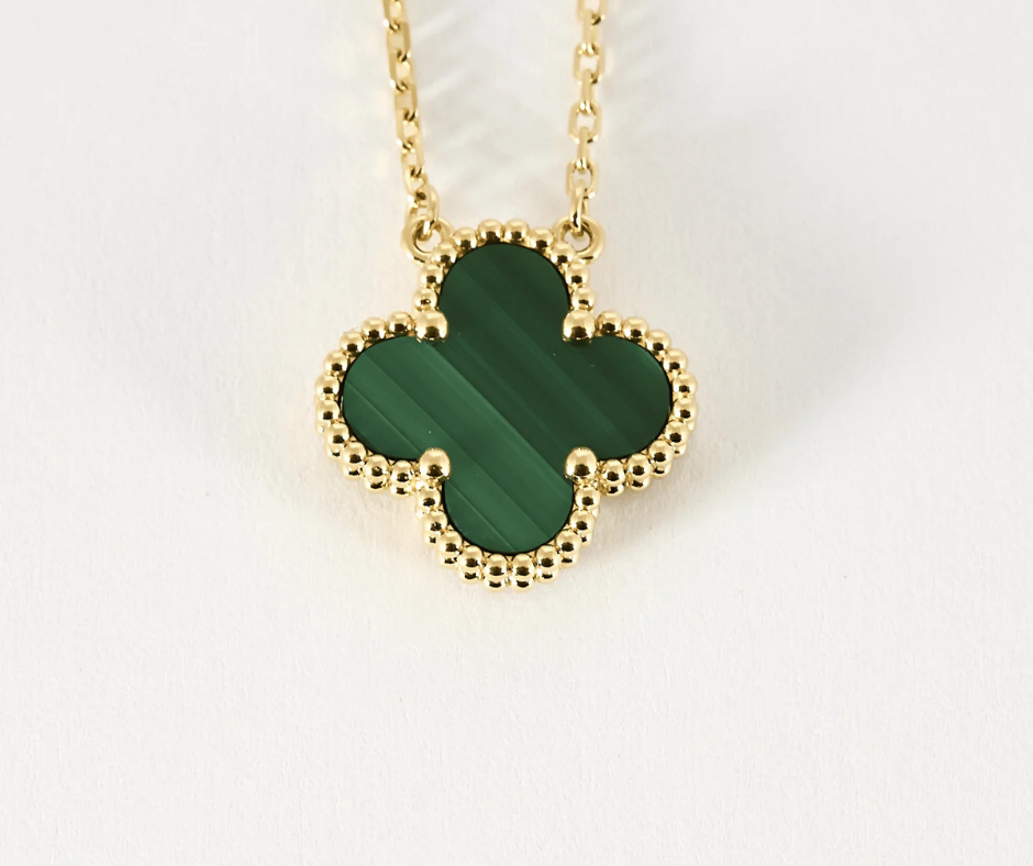 Van Cleef Yonca Kolye-Yeşil